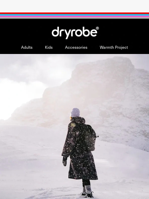 dryrobe® - Left it late? ?