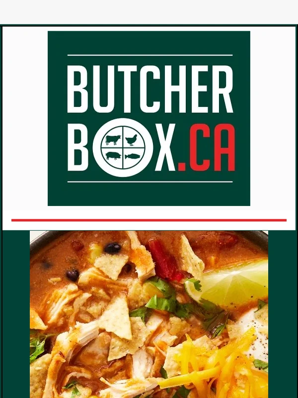 Butcherbox - Chicken Enchilada Crock Pot Soup