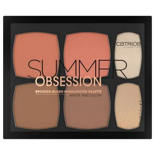 www.catricecosmetics.com Summer Obsession Bronzer Blush Highlighter Palette