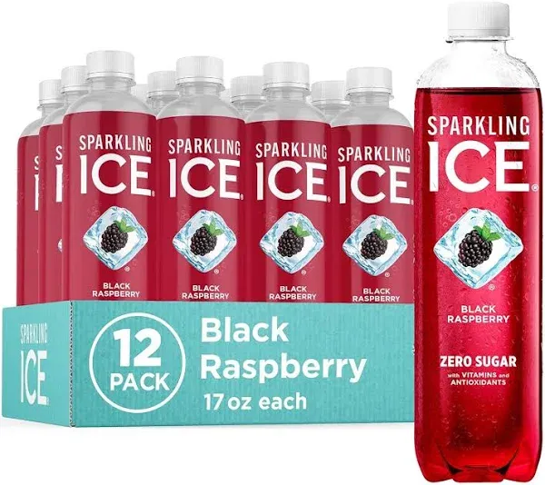 Sparkling Ice Black Raspberry Sparkling Water