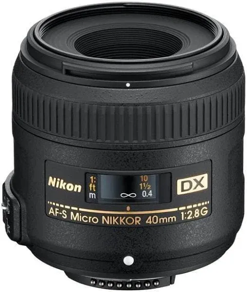 Nikon AF-S DX Micro-NIKKOR 40mm f/2.8G Lens