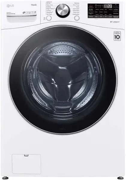 LG 5.0 Cu. Ft. White Front Load Washer