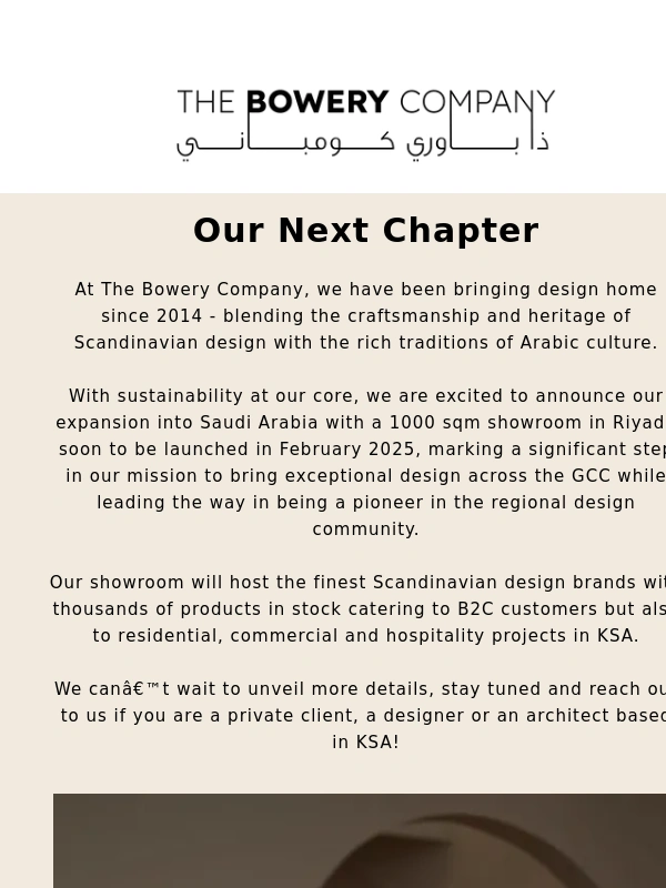 Vimeo - Our Next Chapter in Saudi Arabia
