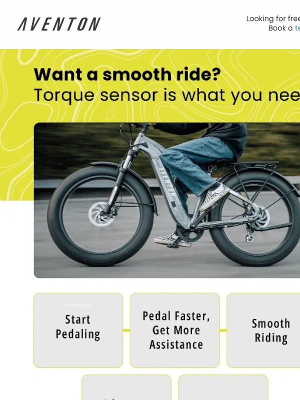 Aventon - Miss that traditional bike feel? Our ebikes provide✅