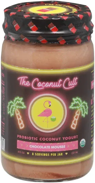 The Coconut Cult Chocolate Mousse Probiotic Coconut Yogurt