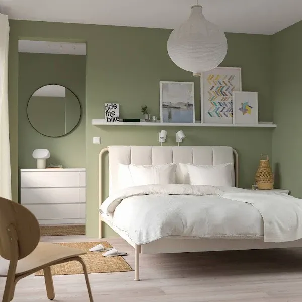 IKEA TÄLLÅSEN upholstered bed frame
