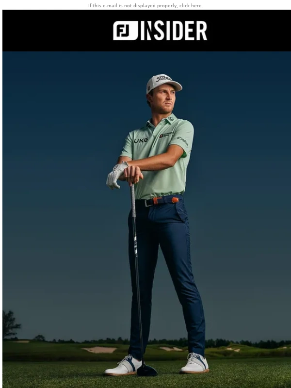 FootJoy - New Year,New Gear