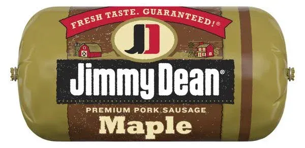 Jimmy Dean Premium Pork Maple Sausage