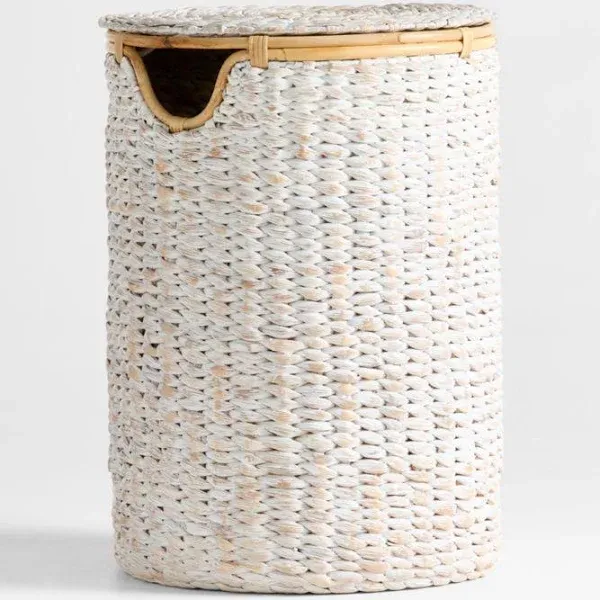 Crate & Kids Osana Woven Wicker Kids Hamper with Lid