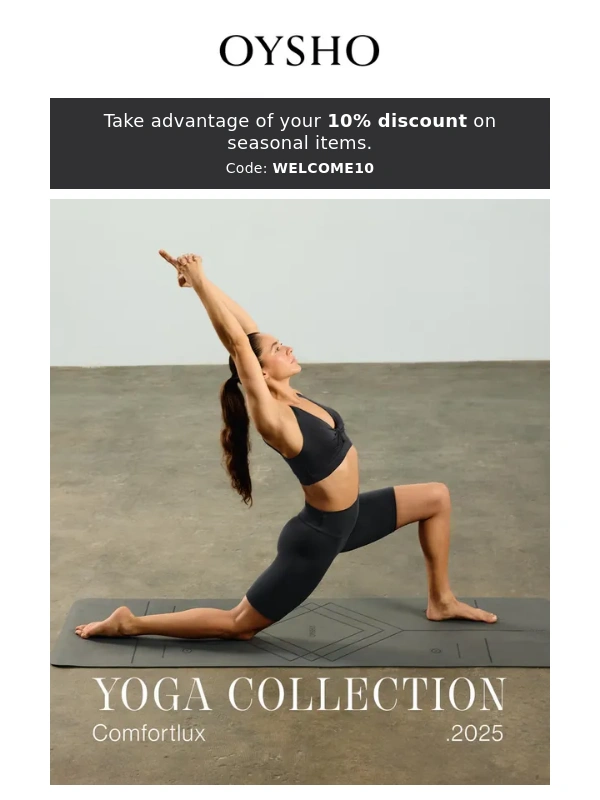 Oysho - Yoga collection