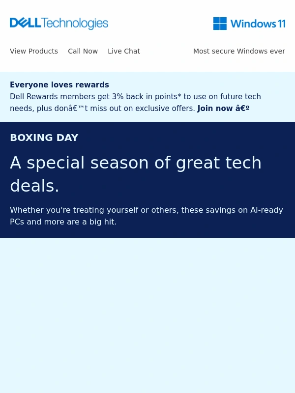 Dell - Boxing Day | These tech deals were worth the wait