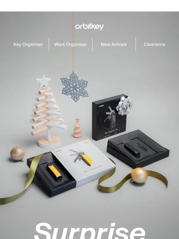 Orbitkey - Last minute stocking stuffers ⏰