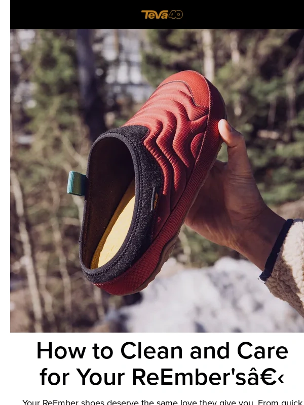 Teva - Keep your ReEmber's looking fresh ?