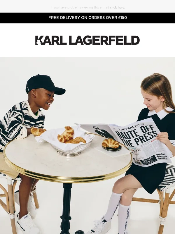 Karl Lagerfeld - Keeping The Kids Cool for Summer