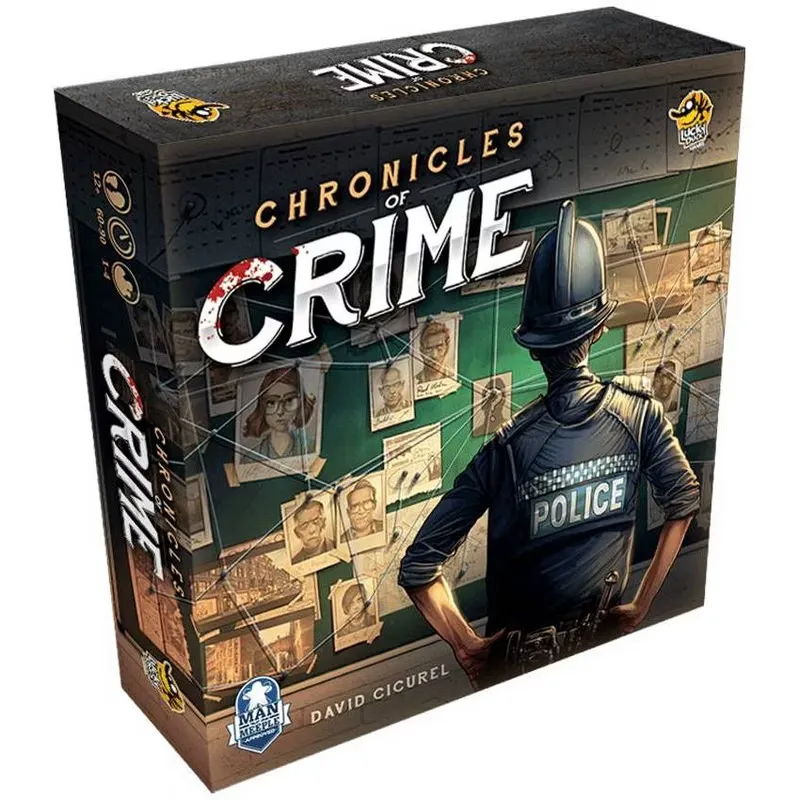 Chronicles of Crime Board Game by Lucky Duck Games