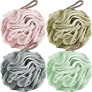 Shower Loofahs - 4 Pack