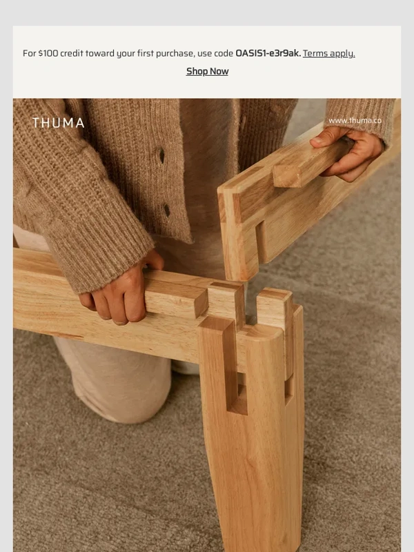 Thuma - Beds that set up in minutes