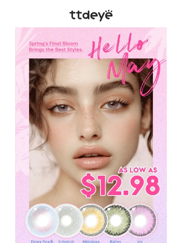 Ttdeye - HELLO MAY! Start Your Month with Unbeatable Offers! ?