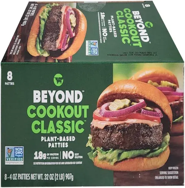 Beyond Meat Burger Plant Based Patties