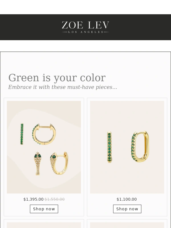 Zoe Lev - Emeralds That Bring All the Luck