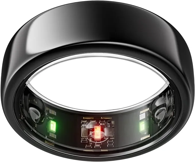 Oura Ring Gen3 Horizon - Black - Size 10 - Smart Ring