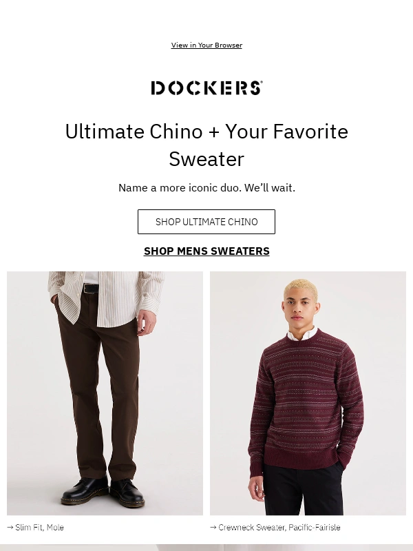 Dockers - Fan Favorite: Ultimate Chino