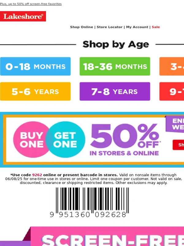 Lakeshore Learning - ? Better BOGO Before It’s Gone!