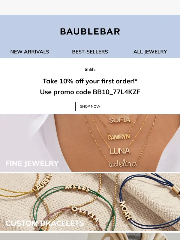 BaubleBar - Our little secret