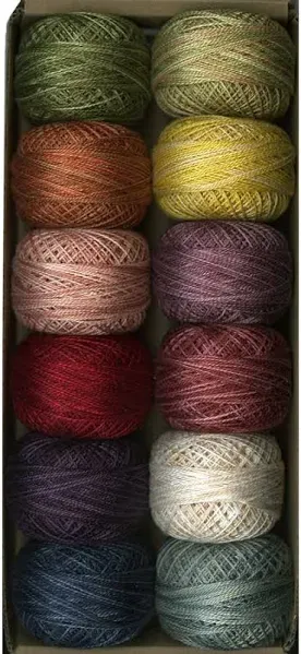 valdani Variegated Pearl Cotton Ball