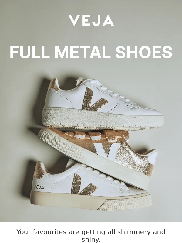 VEJA - Full metal shoes