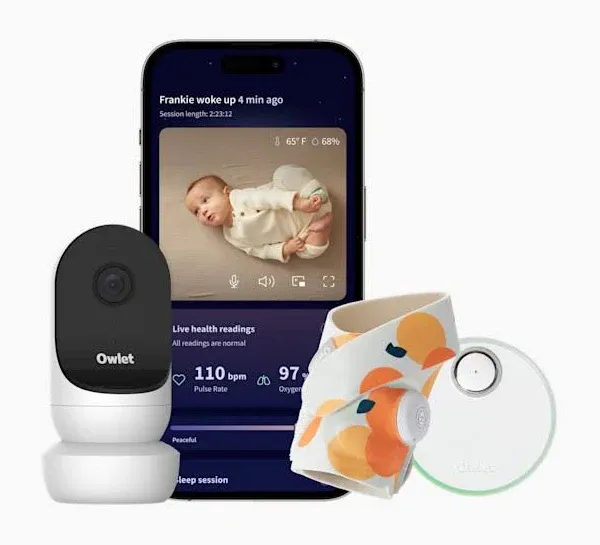 Owlet Dream Duo 2 Smart Baby Monitor