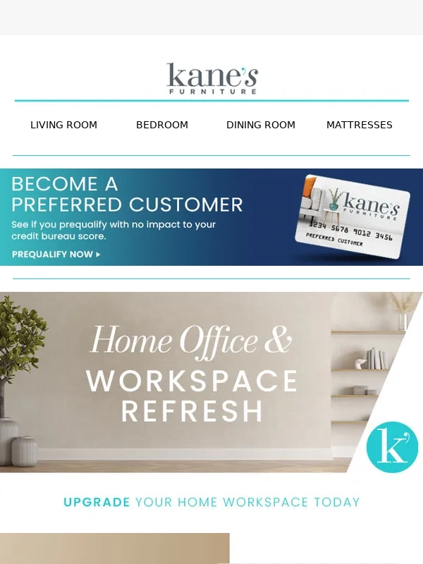 Kane's Furniture - Create Your Perfect Work Space ✨