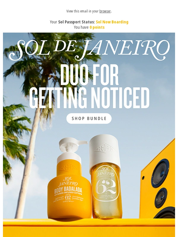 Sol de Janeiro - ✌️ irresistible must-haves ☝️ bundle