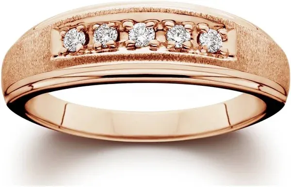 Bliss Diamond 14K Rose Gold Natural Diamond Ring