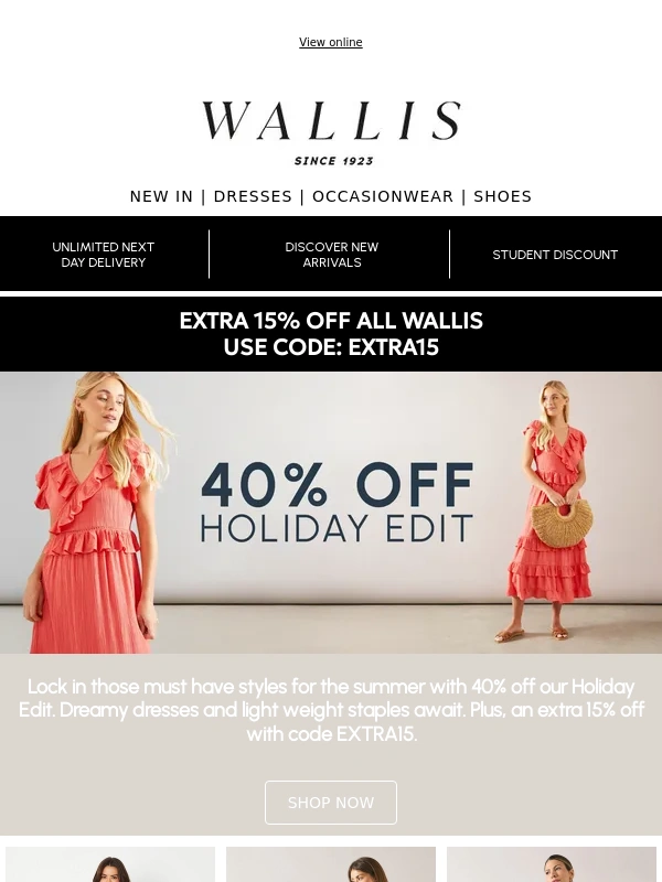 Wallis - The Wallis Holiday Edit