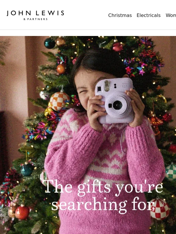 John Lewis - Discover gifts you know they'll love