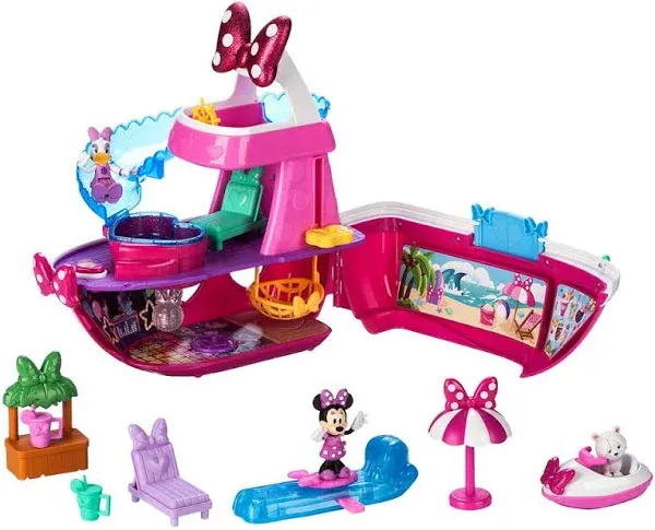 Disney Junior Minnie Mouse Bowdazzling Yacht Playset