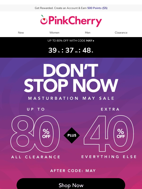 Pink Cherry - Your Orgasm,Now App-Gradeable ?
