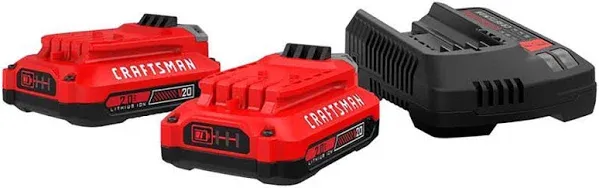 CRAFTSMAN V20 2.0Ah Lithium-Ion Starter Kit