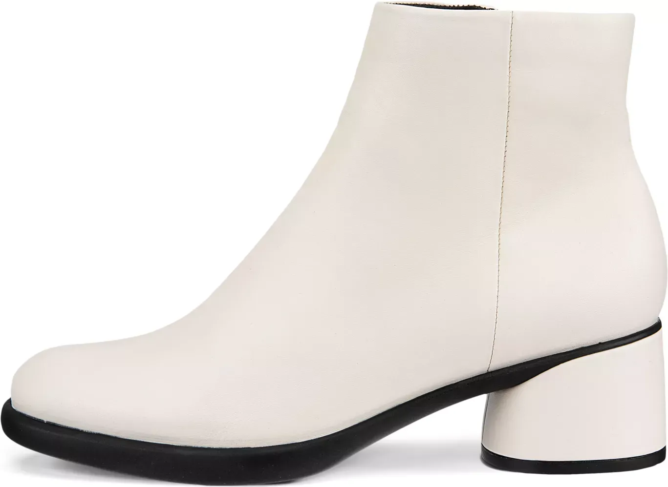 ECCO Sculpted LX 35 - Women's Leather Ankle Boot - Beige