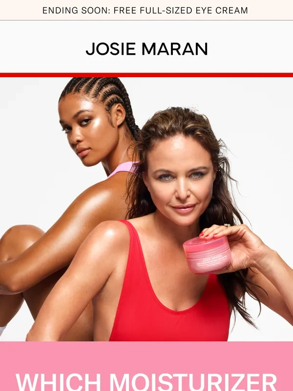 Josie Maran - Which Moisturizer Is Right for You?