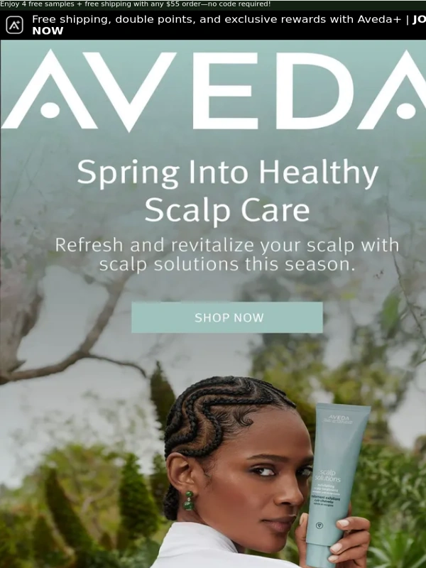 Aveda - ? Spring Awakening: Refresh Your Scalp & Strands