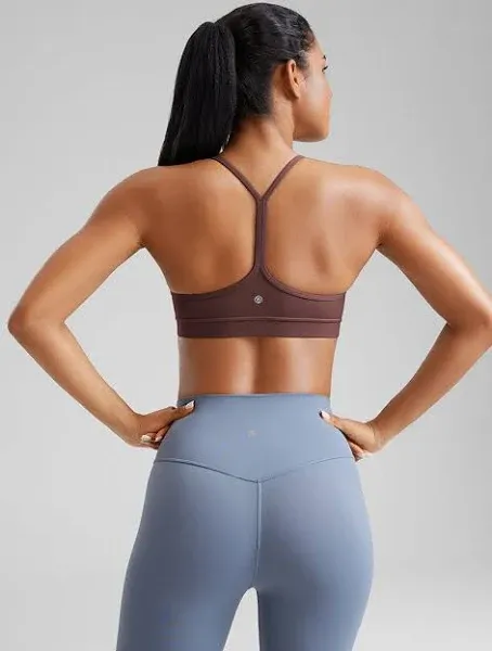CRZ YOGA Womens Y Back Sports Bra