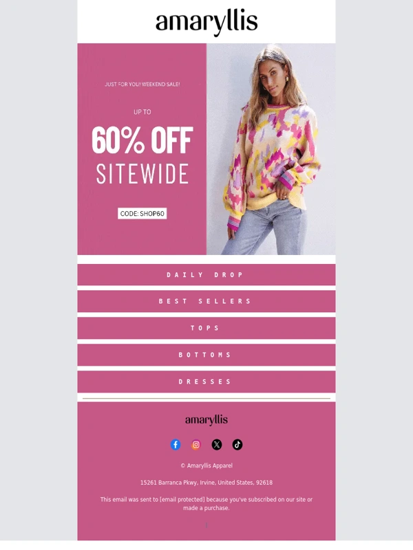 Amaryllis Apparel - ? up tp 60% Off⁉️