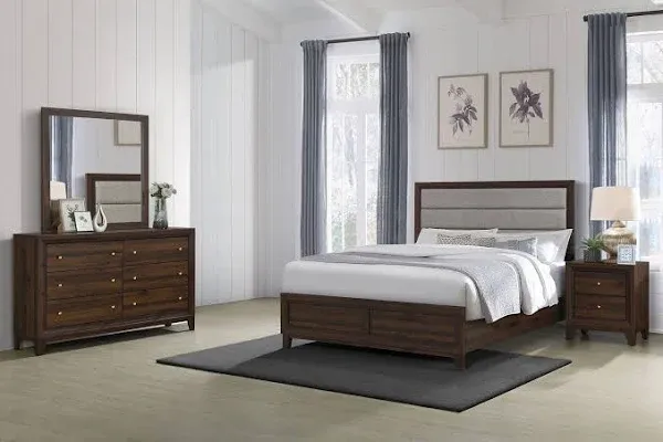 Coaster Welsley 5-Piece Bedroom Set Walnut