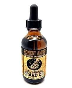 Honest Amish Classic Beard Oil - 2 oz bottle