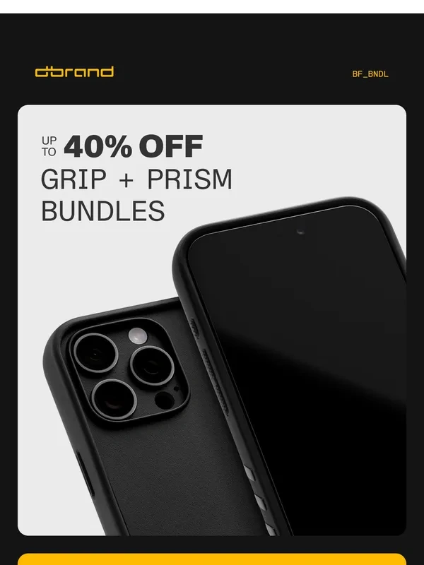 Dbrand - We added a new Black Friday deal ?