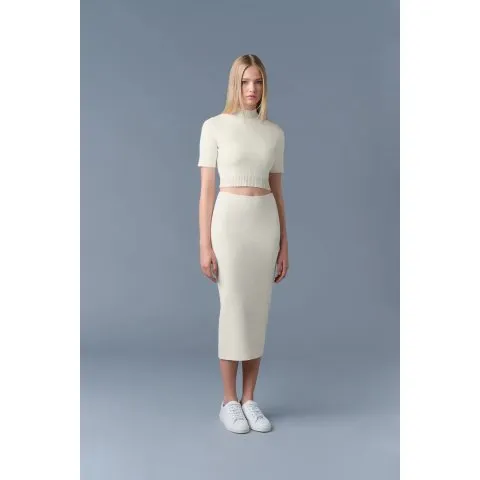 Mackage CAIA Stretch Viscose Knit Top