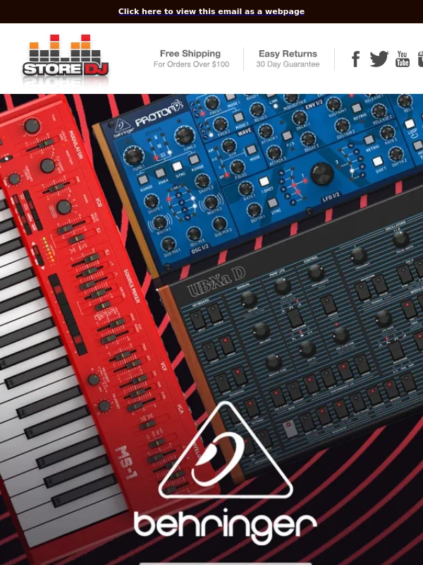Store DJ - Sensational Synthesis ?️? Behringer Synths,Moog Events,& NI Traktor Pro 4