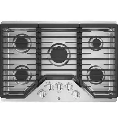 GE 30-Inch Built-In Gas Cooktop JGP5030SLSS